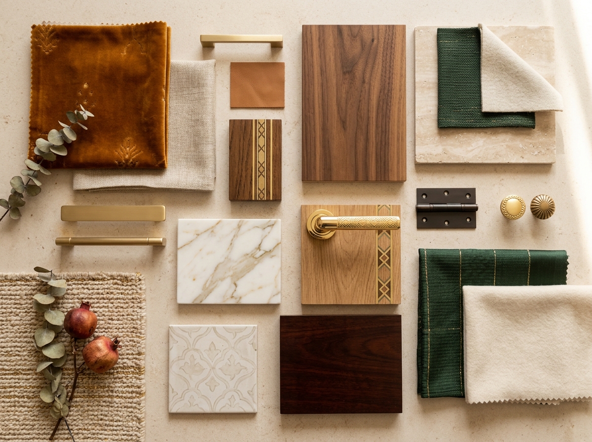 Material & Furniture Selection